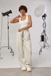 Свободные спортивные штаны с карманами Lurex Светлый серый One size (309790) - изображение 3