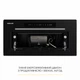 Кухонная вытяжка Weilor LUMINA WBG 69 BLACK MATTE SILENCE, черная полновстраиваемая мощная вытяжка на кухню, 1300 куб.м. - изображение 5