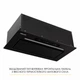 Кухонная вытяжка Weilor LUMINA WBG 65 BLACK MATTE, черная полновстраиваемая мощная вытяжка на кухню, 800 куб.м. - изображение 6