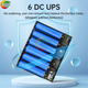 Корпус для power bank на 6 × 18650 з виходами 5V/9V/12V і функцією UPS (безперебійного живлення) - зображення 2