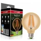 Лампочка Eurolamp G95 12W E27 4000K (LED-G95-12274(Amber)) - изображение 1