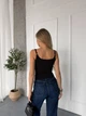 Жіночий топ на регульованих бретельках Uaclothes 46-48 Чорний (like37647-180781350) - изображение 3