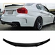 Спойлер стиль M4 для BMW 3 series E90 2005-2012 ABS пластик, чорний глянець - зображення 6