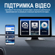 Автомобильный монитор 10.1" с 4-мя камерами заднего вида Podofo A3768, парковочный комплекс для грузовых автомобилей с видеорегистратором, Android Auto/CarPlay, Bluetooth, FM, Wi-Fi (1135) - изображение 8