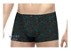 Черные мужские трусы шорты с рисунком Colour style TASO 5783 3XL - изображение 3