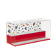 Gablotka LEGO dwupoziomowa Czerwona (40700001) (5711938030759) - obraz 1