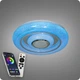 Люстра світлодіодна 517 Dlight RGB з пультом і колонкою 70Вт Білий (02151) - зображення 3