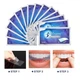 Відбілювальні смужки для зубів Smilekit 3D White Teeth AND 5510, набір 14 пакетиків, засіб для домашнього відбілювання - зображення 2