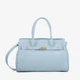 Сумка женская кожаная тоут большая Regina Notte Tote 4020 Голубой - изображение 1