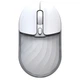 Беспроводная мышь Jedel WD142, 800-1600DPI, BT5.1, 2.4G, 300mAh, white - изображение 1