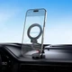 Автодержатель Hoco H98 магнитный со складным кольцом black - изображение 8