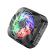 Кулер для телефона BOROFONE BG15 Travel magnetic phone radiator, LED, 5000rpm, black - изображение 2