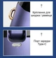 Портативный вентилятор ручной аккумуляторный с дисплеем 5 скоростей USB Type-C белый 29712 - изображение 4