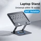 Подставка для ноутбука Hagibis Aluminium Ajustable Laptop Stand Grey (NBS04) [162341] - изображение 2
