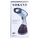 Ручной отпариватель Sokany AJ2205V фиолетовый 1200 Вт с насадкой-щеткой и резервуаром на 290 мл (124-107-AJ2205V) - изображение 5