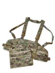 Нагрудник тактичний з двома з'ємними панелями Chest Rig Akinak MOLLE Multicam (133) - изображение 1