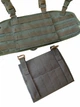 Нагрудник тактичний з двома з'ємними панелями Chest Rig Akinak MOLLE Olive (133) - изображение 5