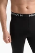 Подштанники NORWIN мужские тёплые на флисе (кальсоны), чёрные, S–3XL L - изображение 3