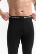 Подштанники NORWIN мужские тёплые на флисе (кальсоны), чёрные, S–3XL L - изображение 4