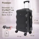Чемодан дорожный 4Points ONE V0266 на двойных колесах, пластиковая, большая (L), Черный - изображение 7