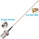 Перехідник N-type Female U.fl IPX IPEX - зображення 4