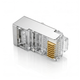 Коннекторы RJ-45 8P8C CAT5e FTP экранированные Cablexpert для LAN кабеля, набор 10 шт. - изображение 1