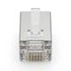 Коннекторы RJ-45 8P8C CAT5e FTP экранированные Cablexpert для LAN кабеля, набор 10 шт. - изображение 3