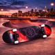 Скейтборд Fish Skateboards “Happy Skate” — деревянная дека из канадского клёна, подшипники ABEC-7 - изображение 1