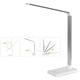 Настільна LED лампа Lesko M856 White + Silver світлодіодна з бездротовою зарядкою - зображення 8