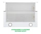 Витяжка Телескопічна INTERLINE DELI WH A/60/2/T - зображення 6