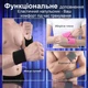 Перчатки спортивные с открытыми пальцами антискользящим покрытием и напульсники комплект для подтягивания на турнике кроссфита воркаута силовых упражнений на тренажерах атлетики защитные рукавицы от мозолей Серые 66_12_S_3C - изображение 7