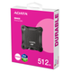 Портативний SSD ADATA SD620 512GB USB 3.2 520/460Mb/s Black - зображення 2