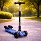 Детский самокат с турбиной, парогенератором, музыкой и подсветкой Best Scooter MAXI 46189 от 2-х до 8-ми лет (i7-100060) - изображение 1