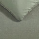 Vera Wang двуспальное пододеяльник и две наволочки из египетского хлопка перкаль и тенселя, King size – зеленый - изображение 7