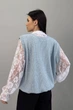 Жіночий жилет з V-подібним вирізом Nenka XL Сірий (nenka3644-XL) - зображення 4