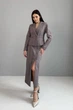 Жіночий приталений піджак на гудзиках Nenka XL Моко (nenka3638-XL) - зображення 3