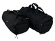 Спортивная дорожная сумка 30 л из Cordura 900D с отделом для обуви и плечевым ремнём (55×27×27 см), чёрная - изображение 7