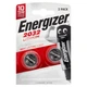 Батарейки CR2032 Energizer Lithium 3V, набір 2 шт (таблетки, літієві) - зображення 1