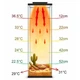 Інфрачервона нагрівальна панель для тераріуму Terrario AeroTherm 16W 15.6x10x2.9см - зображення 6