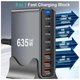 Зарядний пристрій XoKo 2xUSB-C PD3.1 140W + 2xUSB-C PD100W + 1xUSB-C PD65W + 3xUSB QC30W GaN (QC-600) XoKo QC-600 1042871 - зображення 5