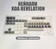 Кастомні кейкапи для механічних магнітних клавіатур Revelation XDA профіль з українським гравіюванням ENG/UA/RU PBT Dye-Sub +Артізан кейкап у подарунок - зображення 2