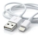 Кабель для GS iPhone Lightning USB 1м (швидка зарядка 3A, передача даних) шнур для айфона - зображення 5