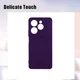 Чехол силиконовый Full Camera для Tecno Spark 20 KJ5n с микрофиброй внутри защитный фиолетовый - зображення 6