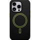Чехол TPU Aneu с MagSafe для iPhone 14 Pro Max противоударный желтый с микрофиброй внутри - зображення 3