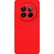 Чехол силиконовый Full Camera для Realme 12 Pro 12 Pro+ с микрофиброй внутри защитный красный - зображення 8