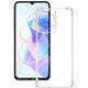Чехол TPU прозрачный для Honor 90 противоударный с защитой камеры прозрачный - изображение 6