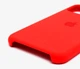 Чехол силиконовый для iPhone 11 Pro с микрофиброй внутри защита камеры красный 14.Red - зображення 6