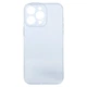 Чехол силиконовый прозрачный для iPhone 14 Pro Max защита камеры легкий и тонкий Transparent - зображення 1