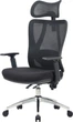 Крісло комп'ютерне офісне ергономічне OfficePro Aero Black (OC490B) - зображення 1