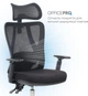 Крісло комп'ютерне офісне ергономічне OfficePro Aero Black (OC490B) - зображення 8